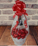 "CUBO CON VINO Y BOMBONES"