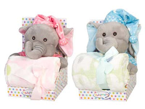 ELEFANTE CON MANTA