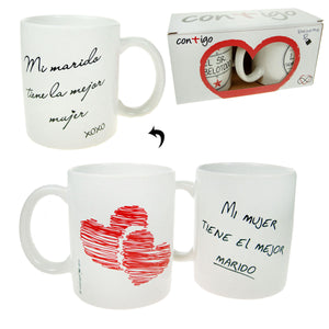 "SET 2 TAZAS MEJOR MARIDO Y MEJOR MUJER"