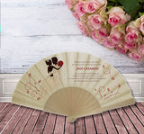ABANICOS PARA BODAS PERSONALIZADOS