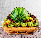 CESTA DE FRUTAS BEBE Y CARRITO
