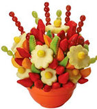 Arreglo frutal naranja