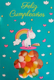 CESTA CUADRADA CON FRUTAS ENTERAS PARA CUMPLEAÑOS