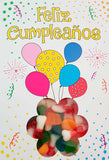 Cesta ovalada con frutas enteras para Cumpleaños