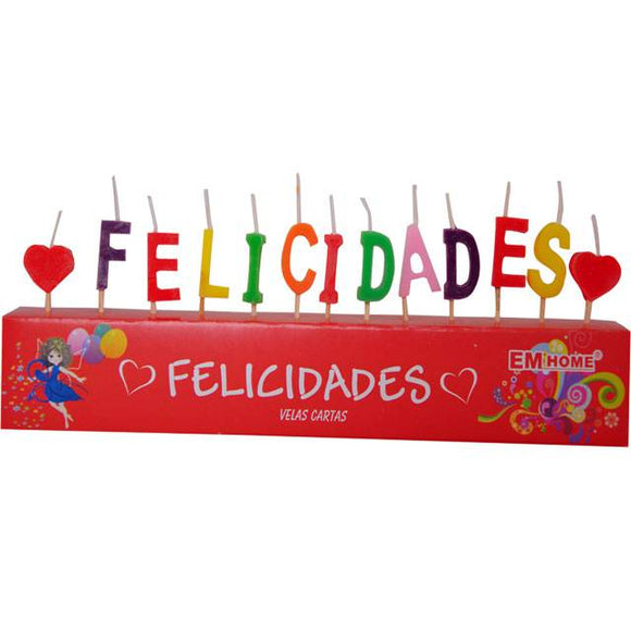 Felicidades Con Velas