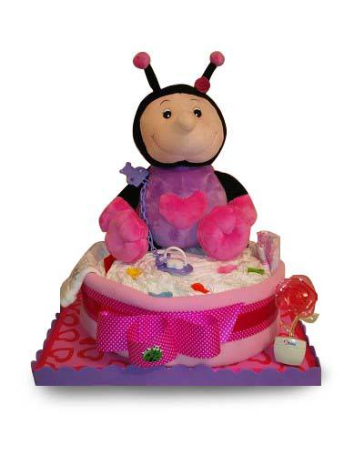 Tarta de Pañales Mariquita