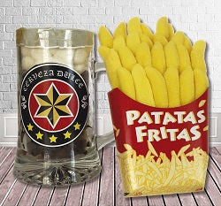 Cerveza con patatas