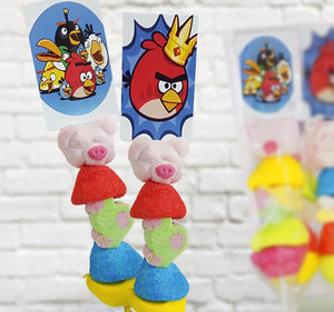 Mini Brocheta Angry Birds
