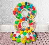NUMEROS  CON CHUCHES