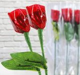 "Rosas bombón".