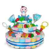 Tarta Bebé Niño 3 Pisos