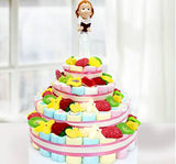 Tarta Comunión 4 Pisos